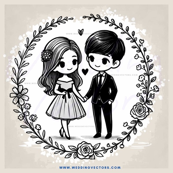 boy and girl embracing