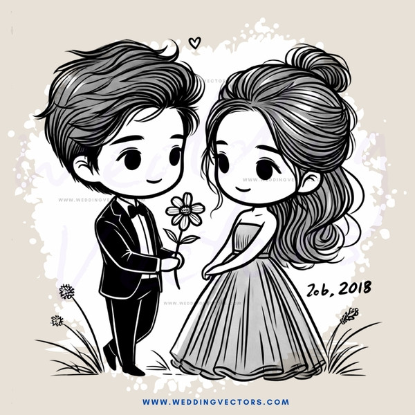 couple in love on valentine's day