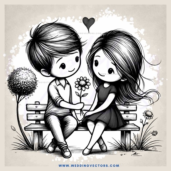 two children sitting on a bench together