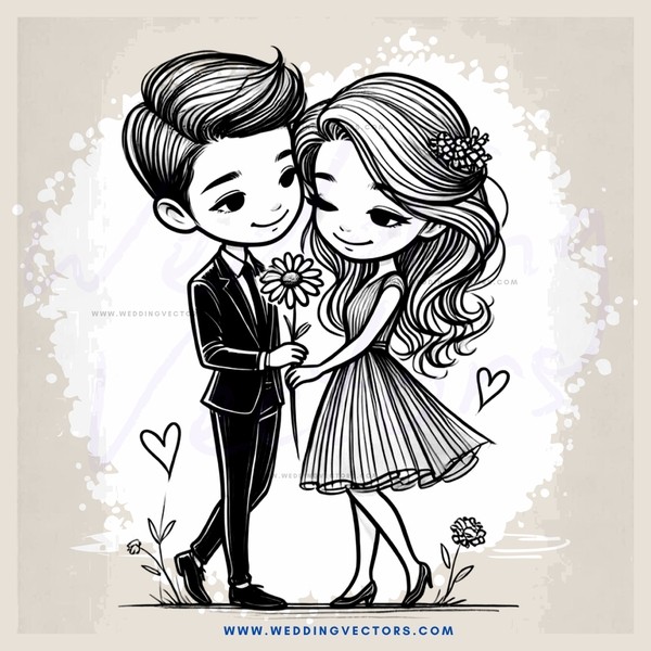 love in black and white