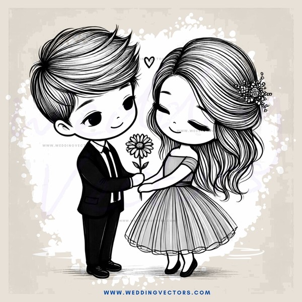 boy and girl hugging