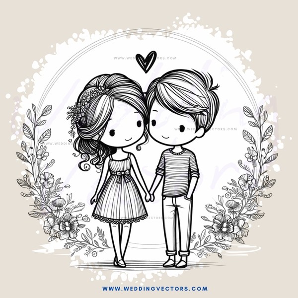 a couple's love is in the air