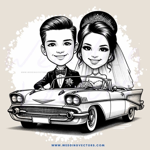 the wedding carriage