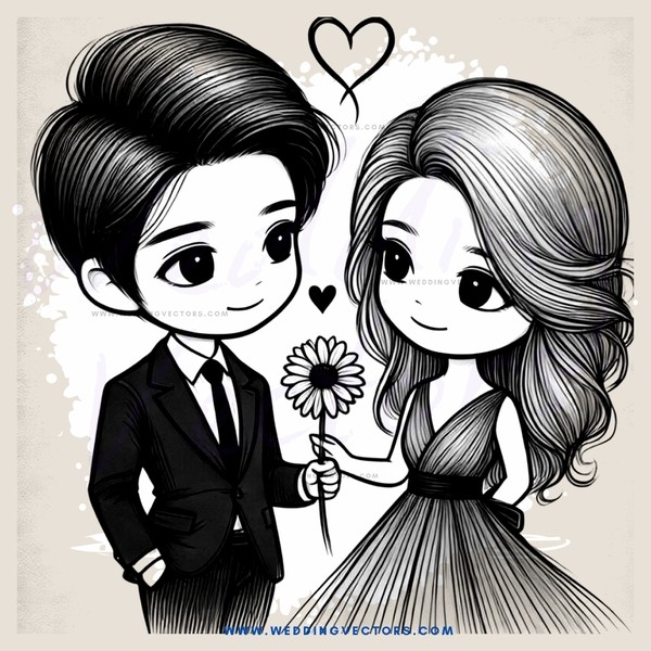 a young couple sharing a moment