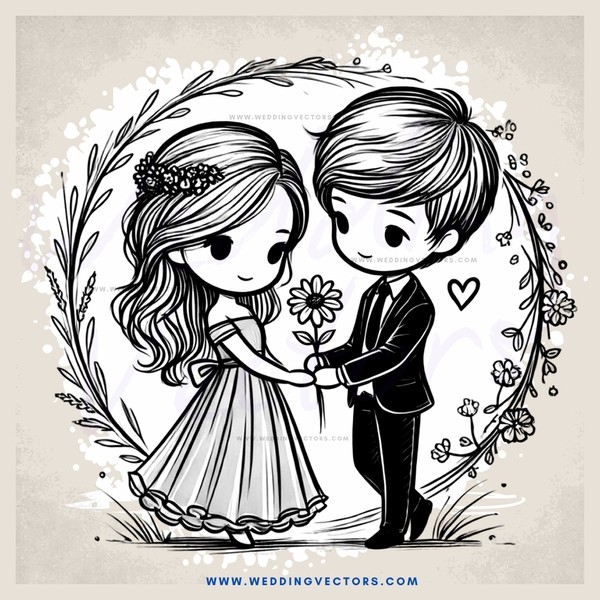 a couple in an outdoor setting