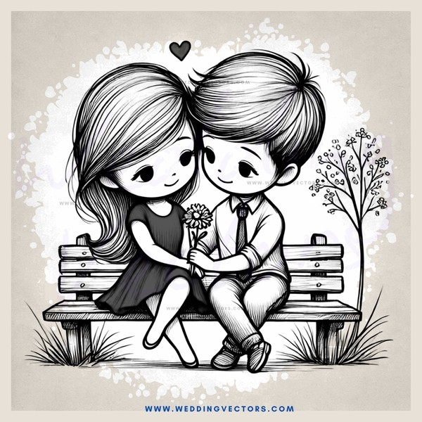 love in silhouette