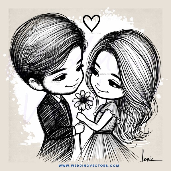 a love story in black and white