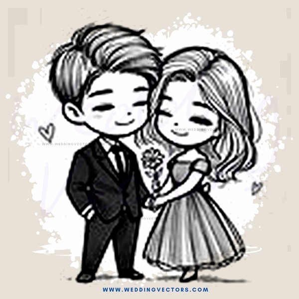 a couple holding hands and smiling
