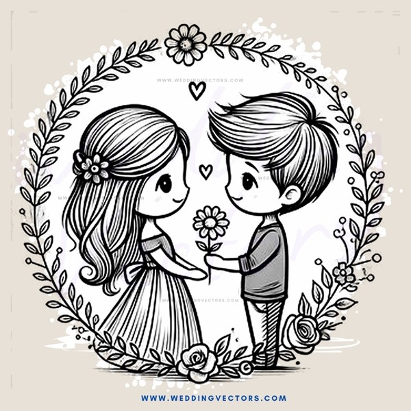 love story illustration