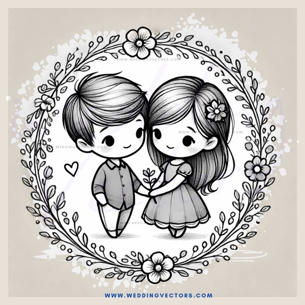two children embrace in an oval frame