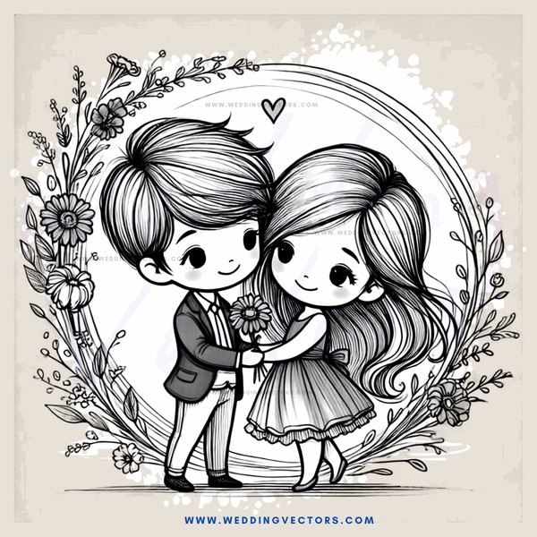 couple embracing in nature setting