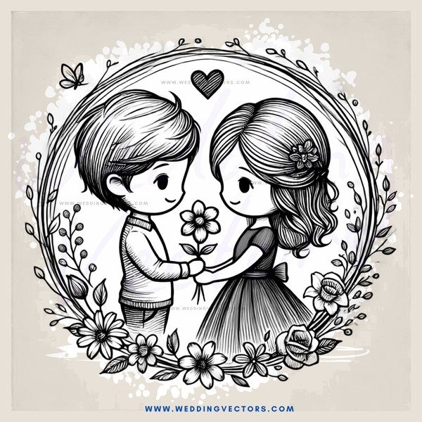 love kissing baby and mom with flowers on the wallpaper