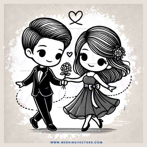 a couple dancing together