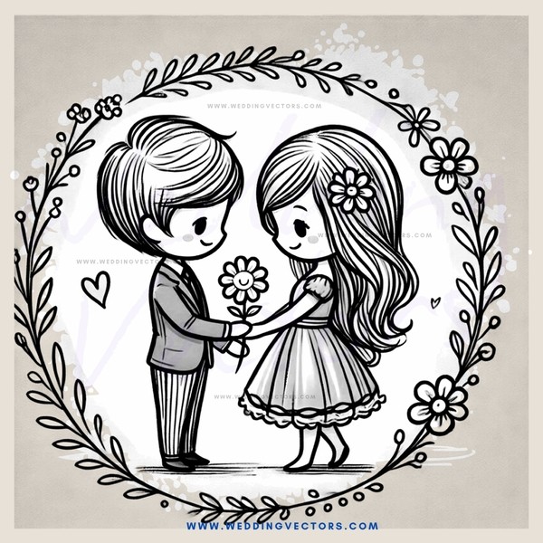love in leaves