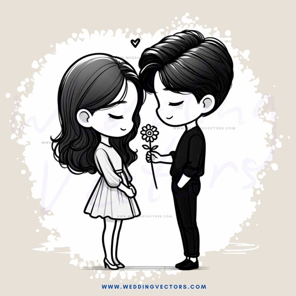 love story cartoon image