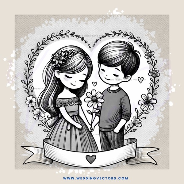 love story illustration