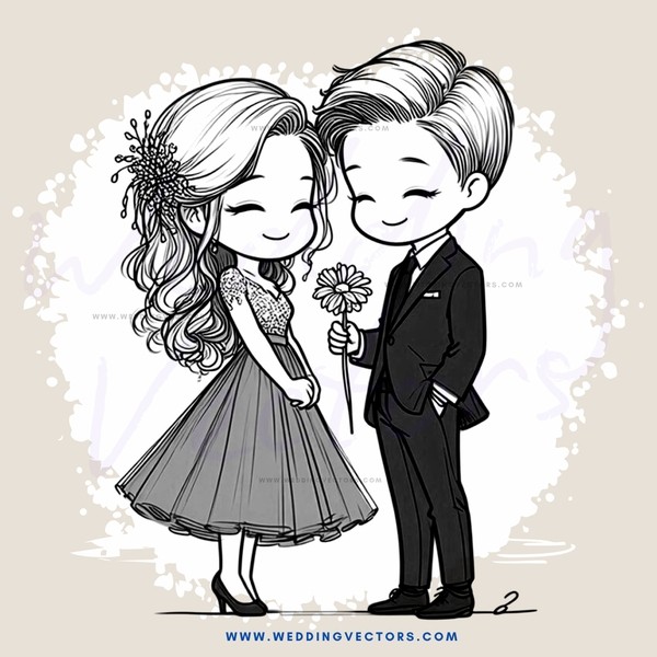 two people in a wedding ring pose