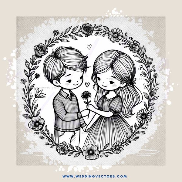 an illustrated love story
