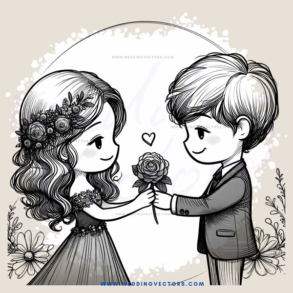 two people holding hands and roses