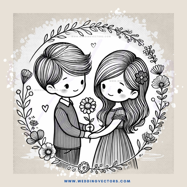 lovers kissing in love and peace