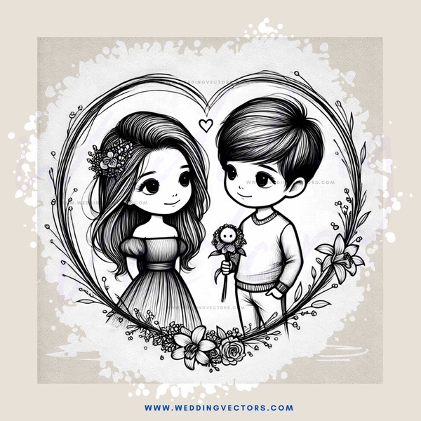love story illustration