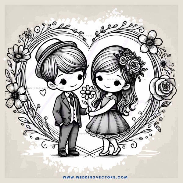 an illustrated love story