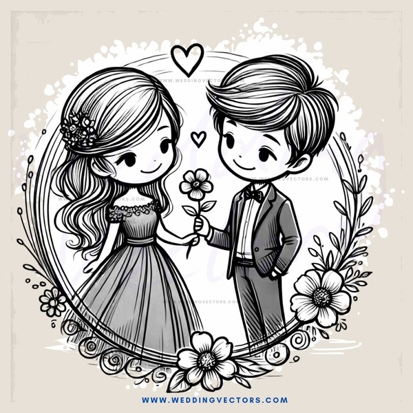 a young couple's hug