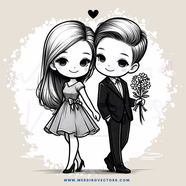 the man and woman have very nice smiles on their faces