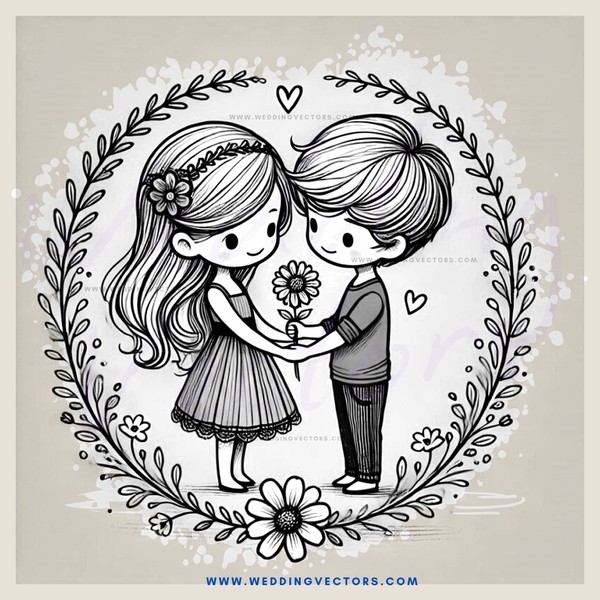 a couple holding hands and sharing a moment