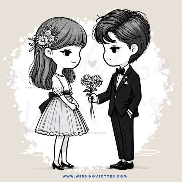 the picture that represents a love story