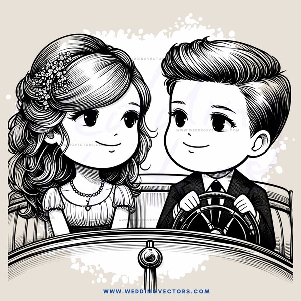 a young man and woman sharing a ride in a car