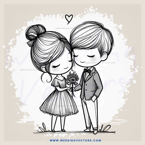 boy and girl hearting each other