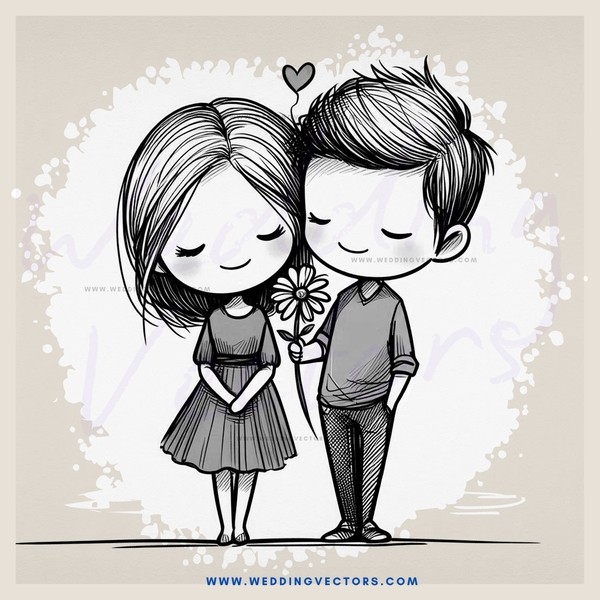 love in silhouette