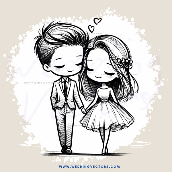 a boy and girl hugging