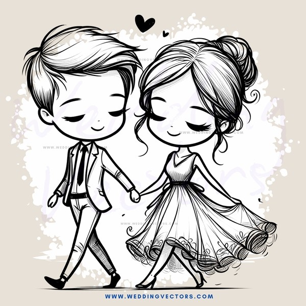 couple walking together