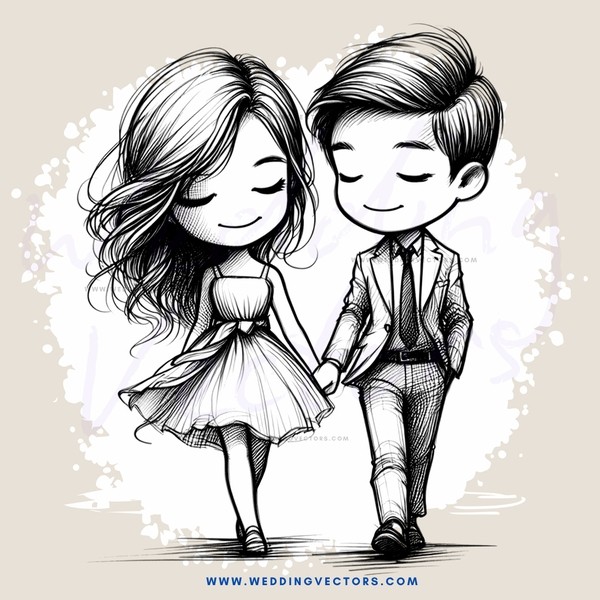 two people holding hands in black and white