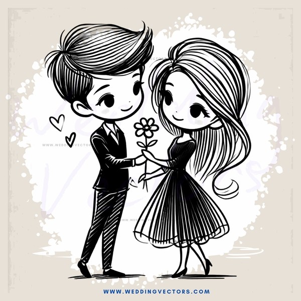 a love story in black and white