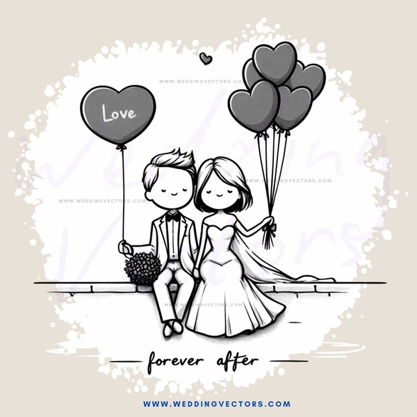 love balloons forever after