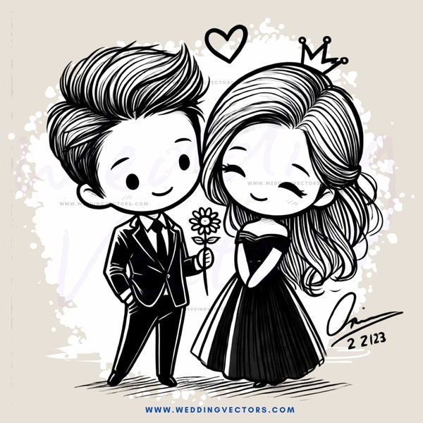 couple's prideful portrait