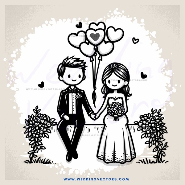a couple on a bench