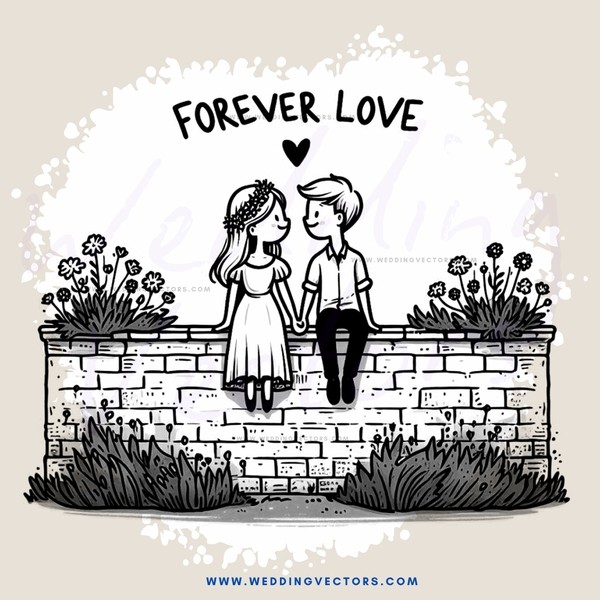 forever love picture - cartoon