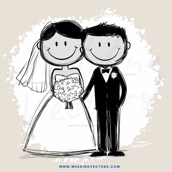 the newlyweds' joyous moment