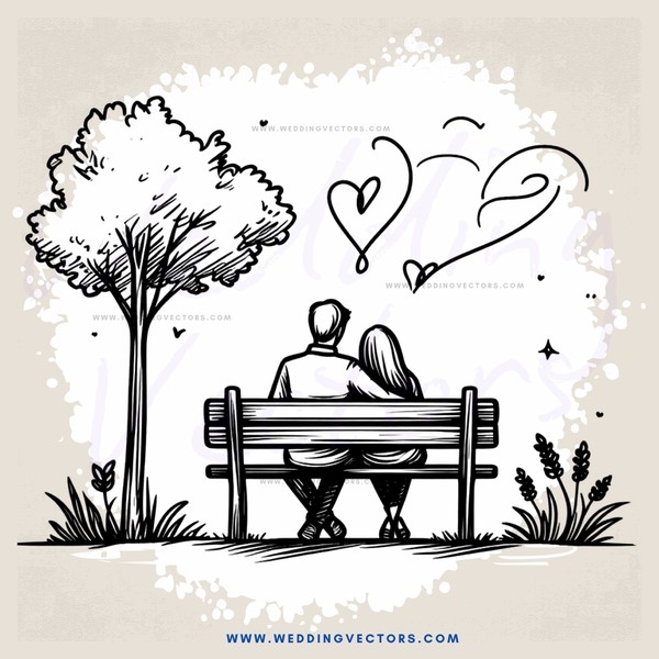 a couple sitting on a bench looking at the stars