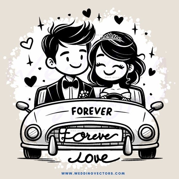 forever love car picture