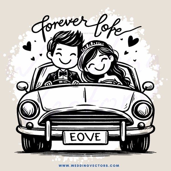 forever love car picture