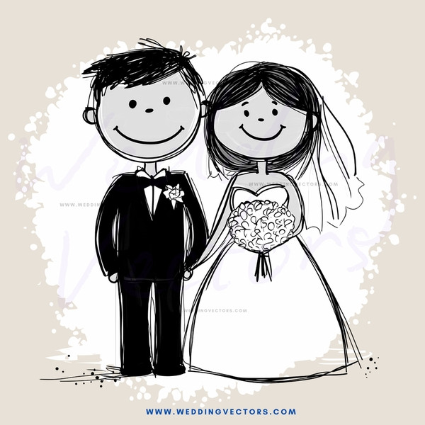 the bride and groom
