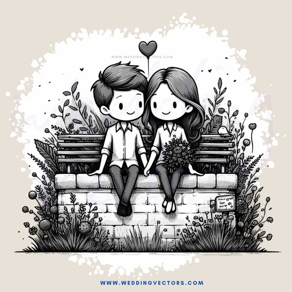 two people sitting on a bench