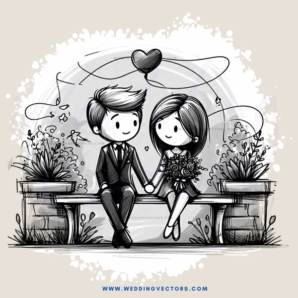 a couple sitting on a bench together