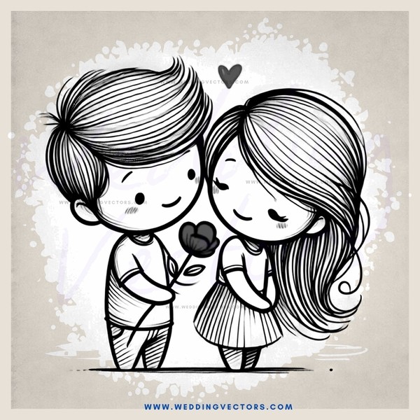 lovers' kiss