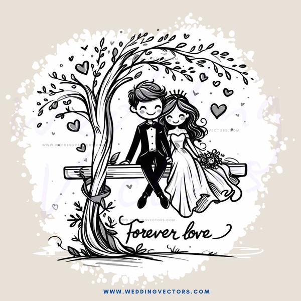 couple on bench picture